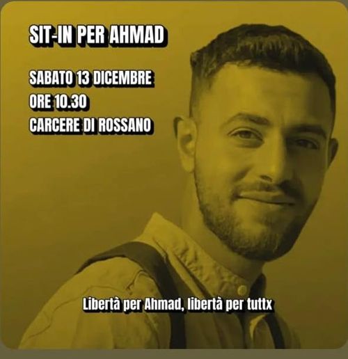 Libertà per Ahmad Salam