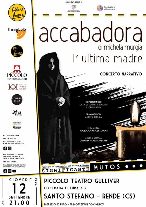 "Accabadora" concerto narrativo 