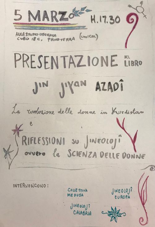 Presentazione del libro Jin Jiyan Azadi 