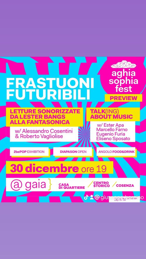 Frastuoni Futuribili *15 anni di Filo di Sophia*