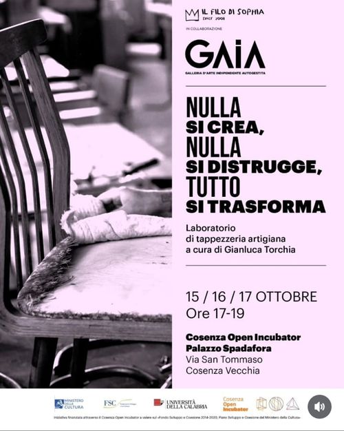 Laboratorio di tappezzeria artigiana