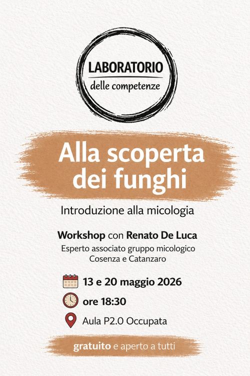 Workshop - Alla scoperta dei funghi