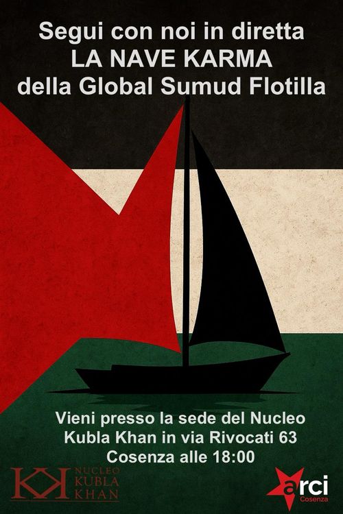 Seguiamo in diretta la SUMUD Flotilla