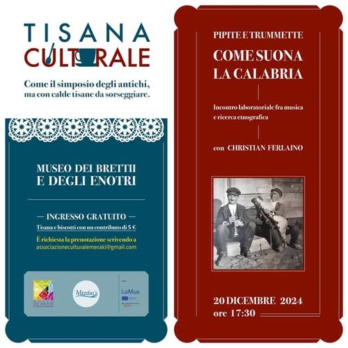 Tisana culturale: come suona la Calabria