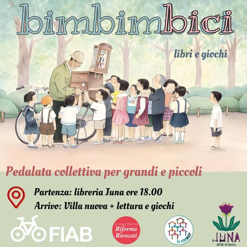 Pedalata cittadina con Juna