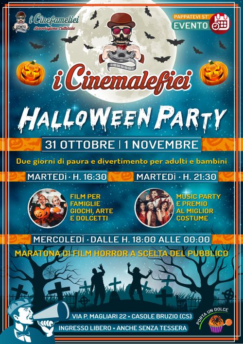 I CINEFAMELICI HALLOWEEN PARTY 