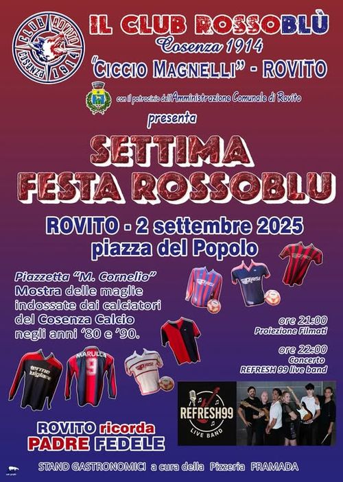 Settima Festa Rossoblù