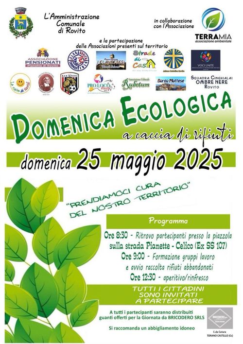 Domenica ecologica - a caccia di rifiuti