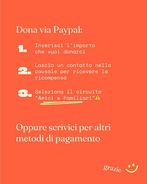 Raccolta fondi Sustarìa 2025