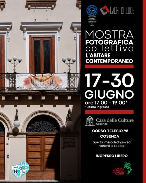 Mostra fotografica collettiva - Abitare il contemporaneo