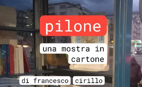 pilone - mostra in cartone