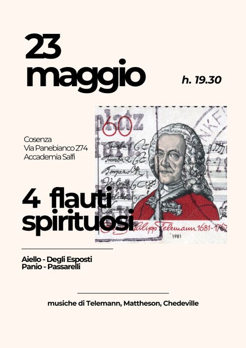 4 Flauti Spirituosi