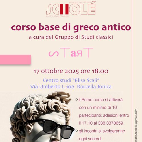 Corso base di Greco antico - anche online