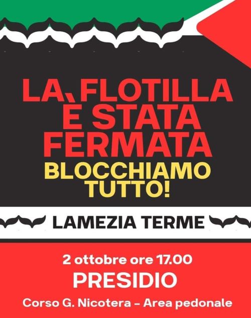 Presidio per la Flotilla