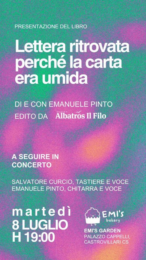 Presentazione libro e concerto