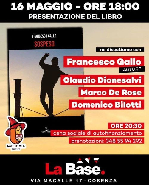 Presentazione del libro - "Sospeso" di Francesco Gallo