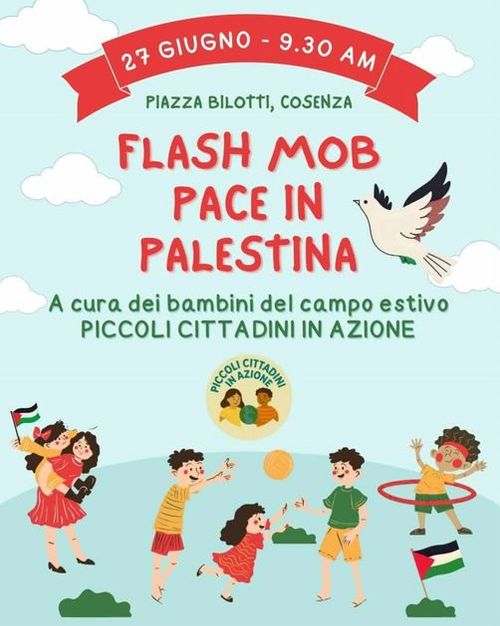 Flash mob - Pace in Palestina
