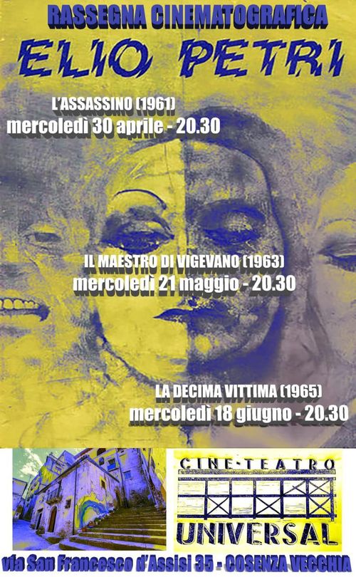 Rassegna cinematografica per Elio Petri