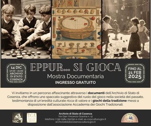 Mostra documentaria "Eppur... si gioca"