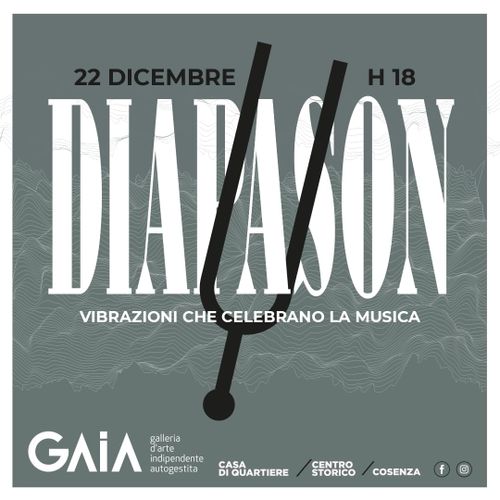 Diapason. Vibrazioni che celebrano la musica 