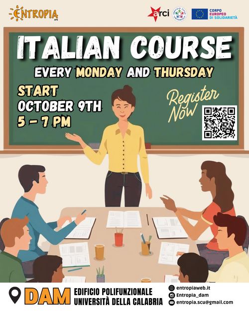 Italian Course - Registration Deadline