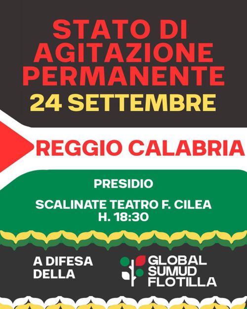 Stato di agitazione permanente per la SUMUD