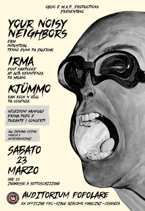 IRMA + Y.N.N. + KJUMMO | Auditorium Popolare