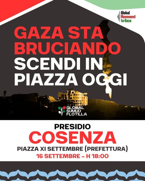 BLOCCHIAMO L'INVASIONE DI GAZA CITY