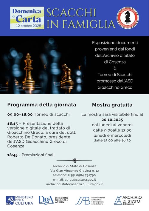 Scacchi in famiglia