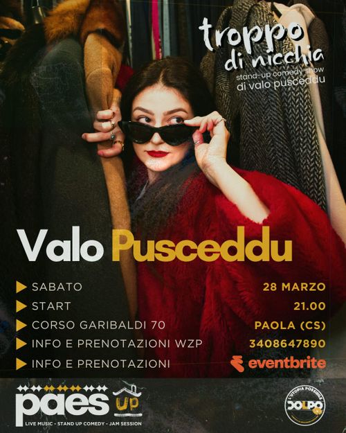 PAESUP - Valo Pusceddu "Troppo di Nicchia" (Stand Up Comedy)