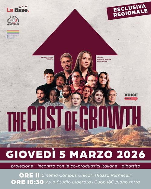 Proiezione "The cost of growth"