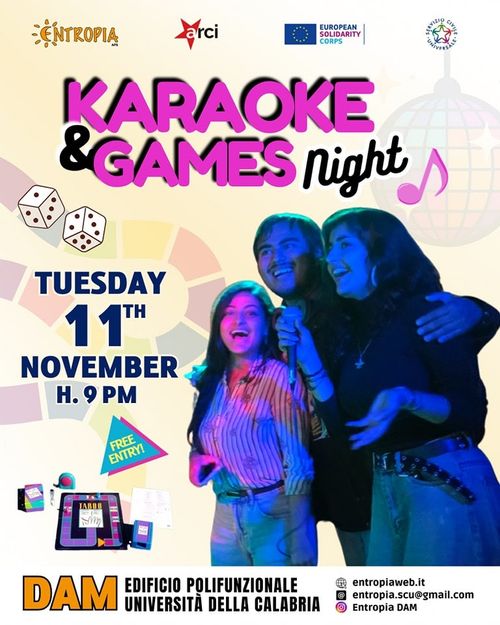 Karaoke & Games Night