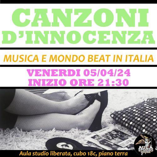 Canzoni d'innocenza - Musica e mondo Beat in Italia