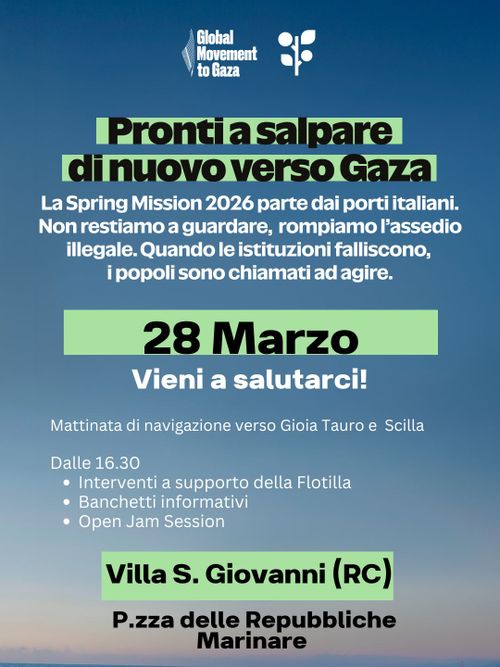 Barca Flotilla a Villa San Giovanni