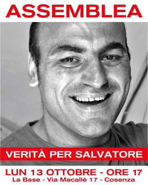 Verità per Salvatore - Assemblea