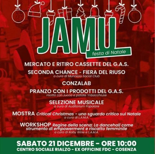 JAMU - festa di natale