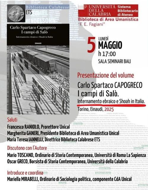 "I Campi di Salò", di Carlo Spartaco Carlogreco