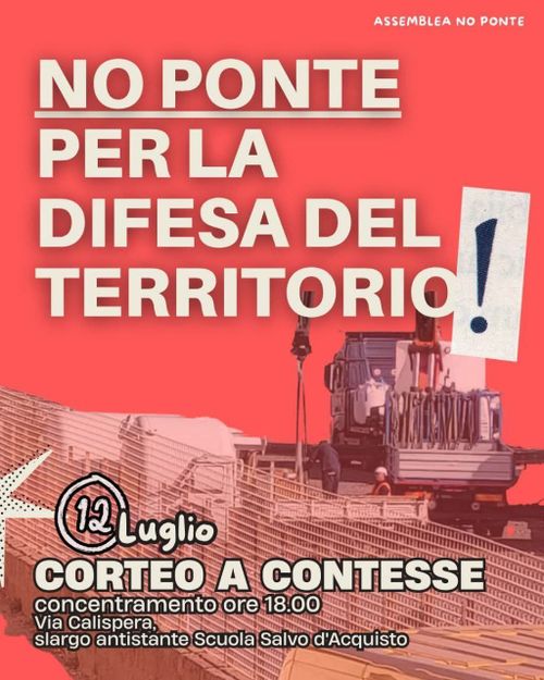 CORTEO NO PONTE
