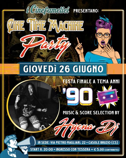 CINE TIME MACHINE PARTY 2025