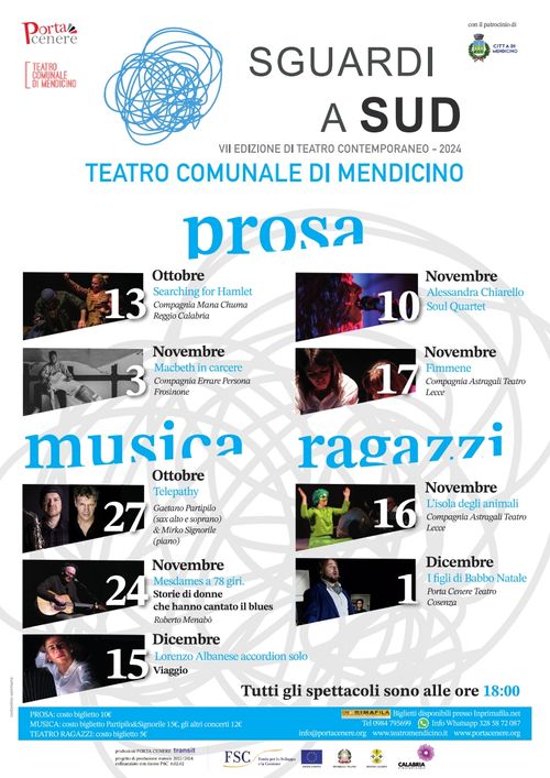 SGUARDI A SUD - VII Edizione di Teatro Contemporaneo