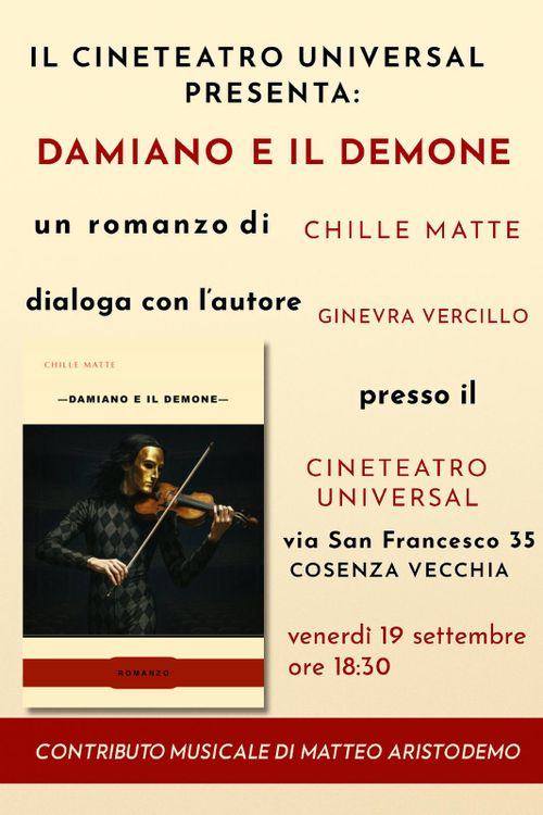 Damiano e il Demone - Incontro con l'autore