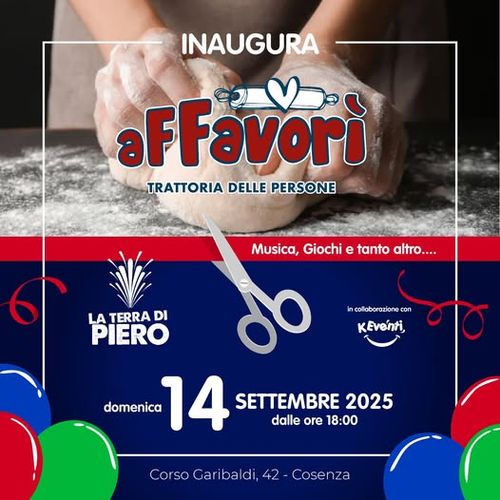 Affavorì - Inaugurazione