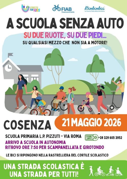 A scuola senza auto