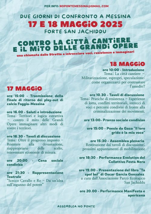 Contro le città cantiere e il mito delle grandi opere