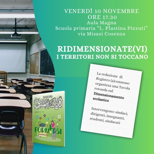 Ridimensionate(vi) i territori non si toccano!