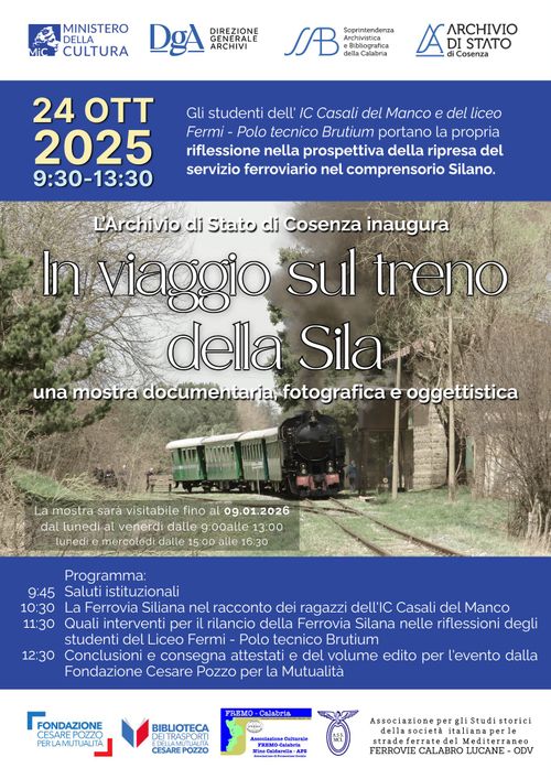 In viaggio sul treno della Sila