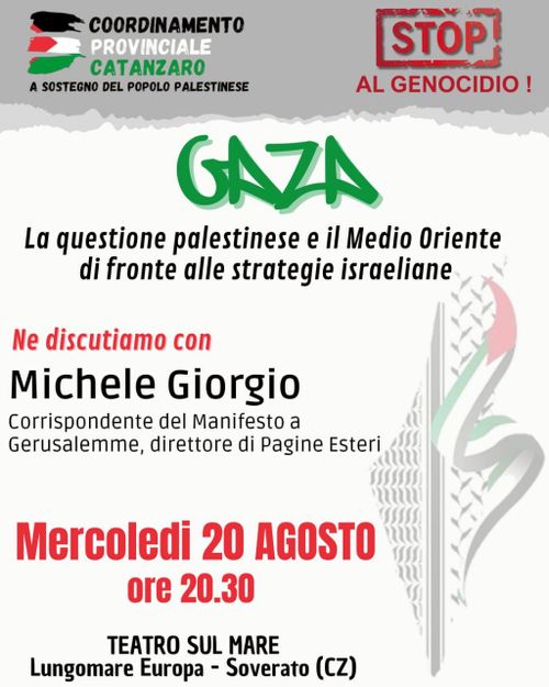 Stop al genocidio!