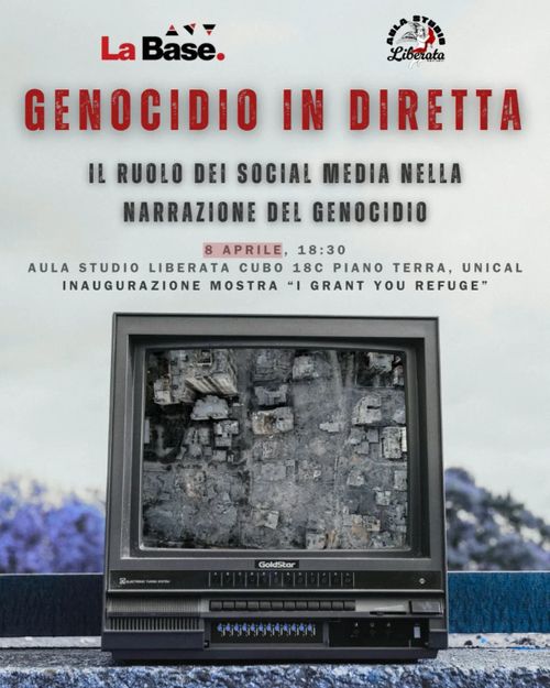 Genocidio in diretta - Inaugurazione mostra