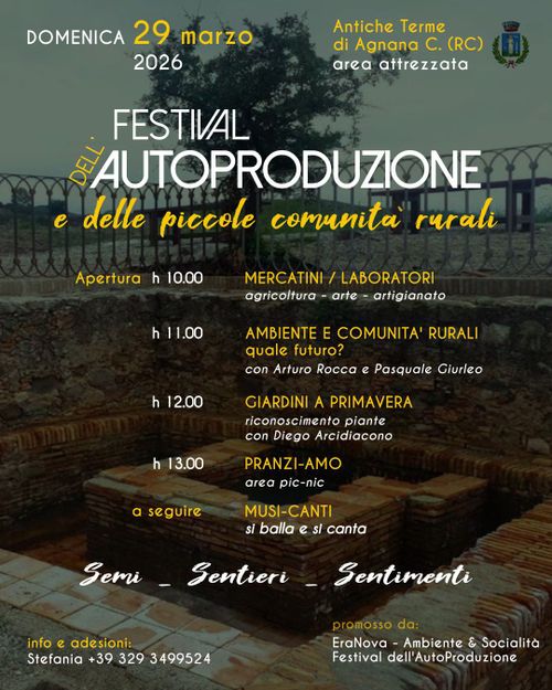 FESTIVAL DELL'AUTOPRODUZIONE - AGNANA