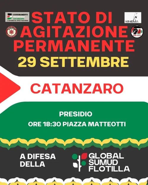 Stato di agitazione permanente per la SUMUD